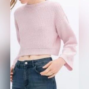 Zara pink knit